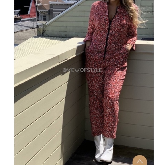 NWT Rebecca Minkoff Red Clover Jumper Jumpsuit - Picture 5 of 16